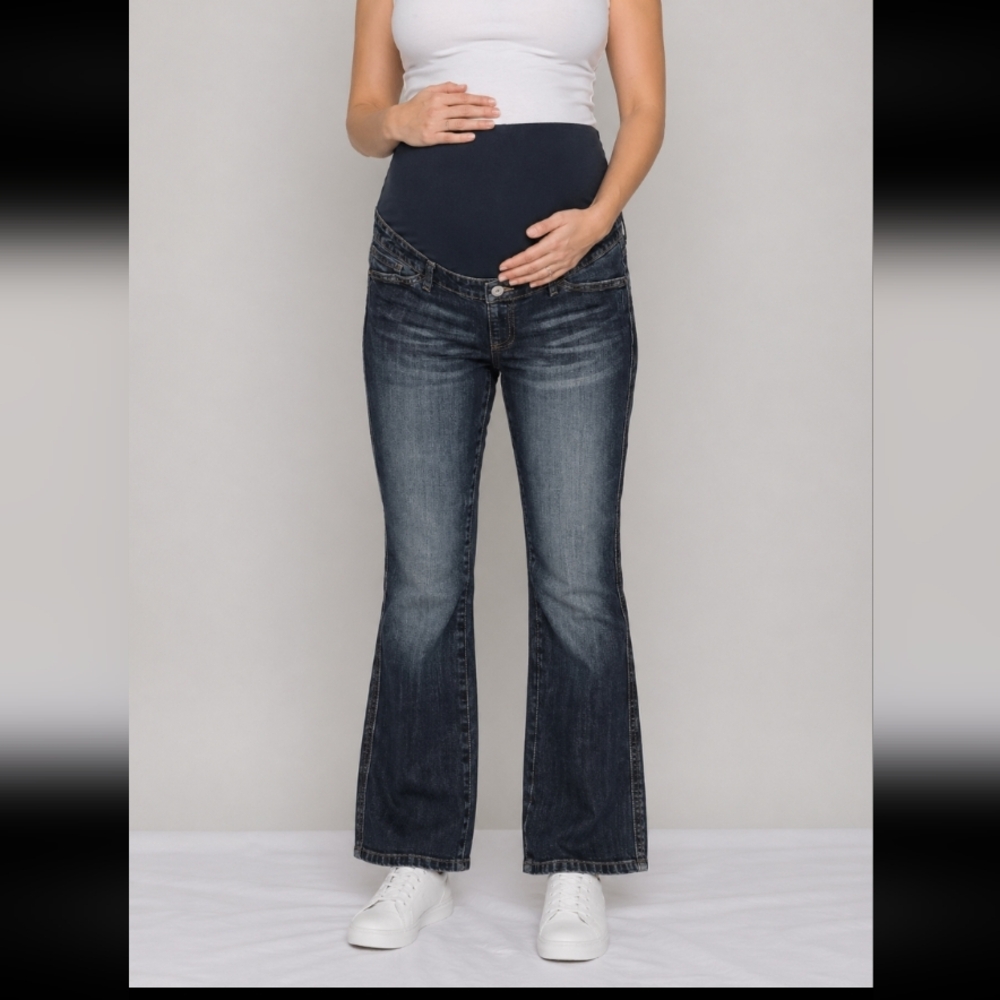 Nacer Mira Maternity Jeans Medium size adjusters